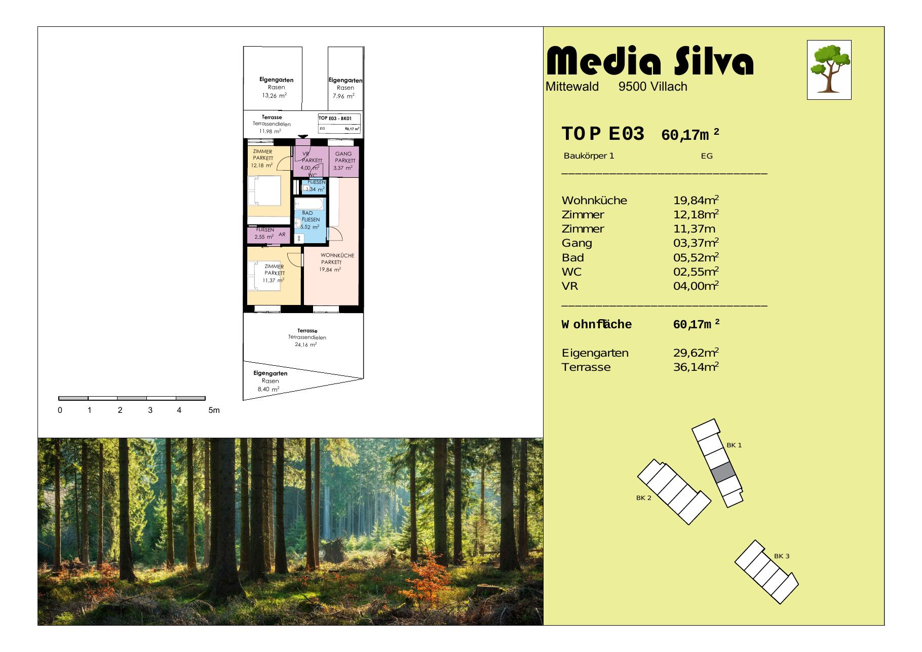 Квартира E03 — Waldhaus Villach