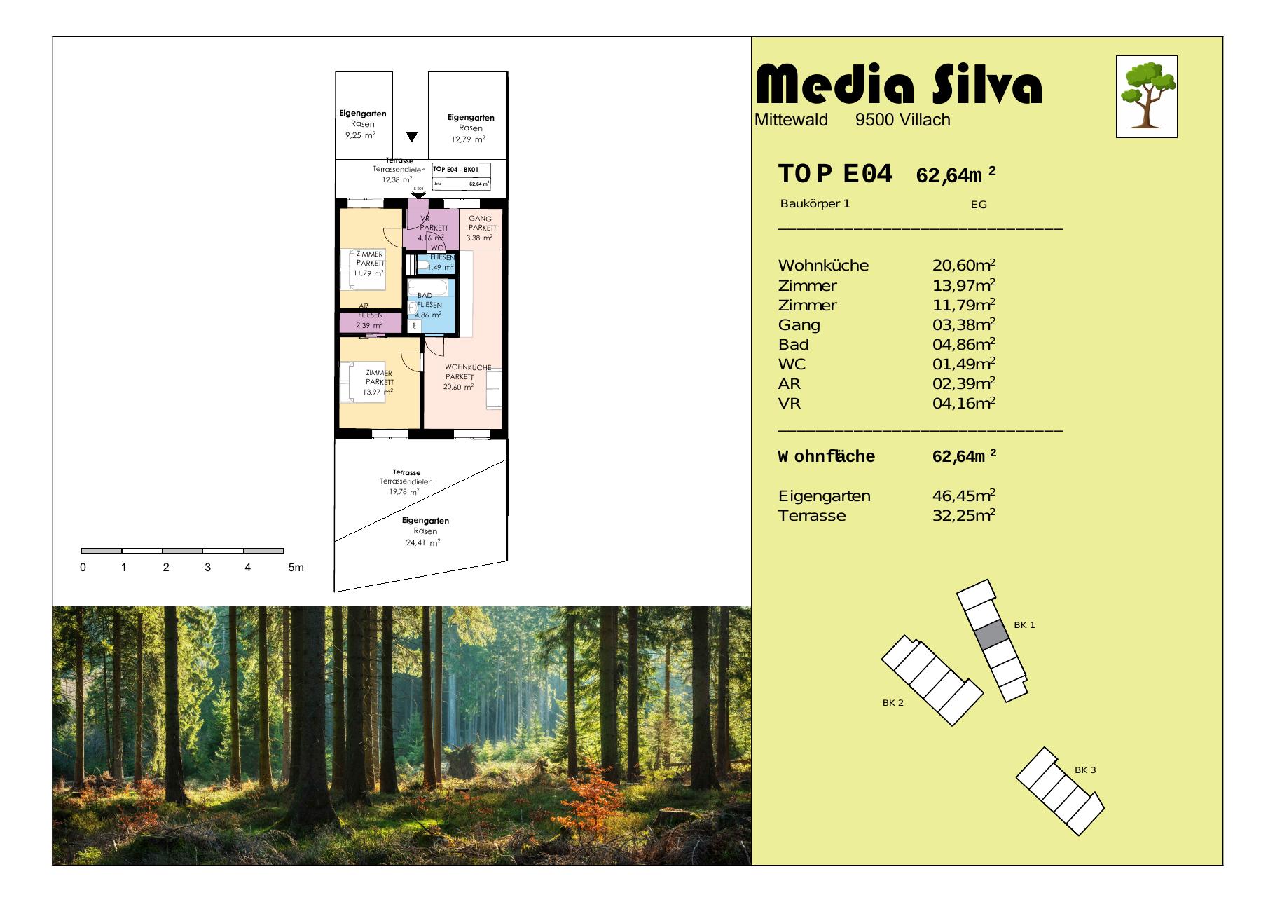 Квартира E04 — Waldhaus Villach
