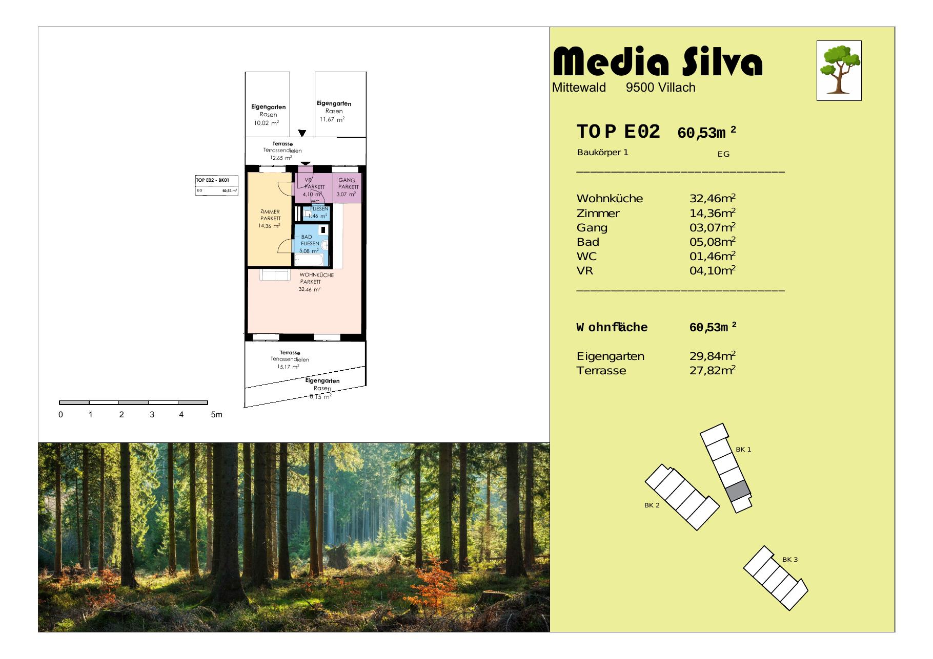 Квартира E02 — Waldhaus Villach
